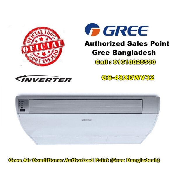 Gree 4 Ton Ceiling Type Inverter Official Air Conditioner