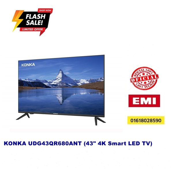 KONKA 43 inch 4K UDG43QR680ANT Android Voice Control LED