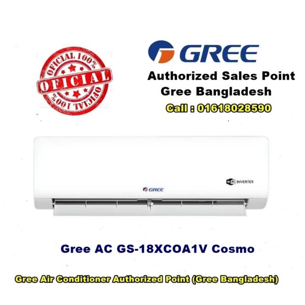 Gree GS-18XCOA1V Cosmo – Split 1.5 Ton Inverter AC 2025 Model
