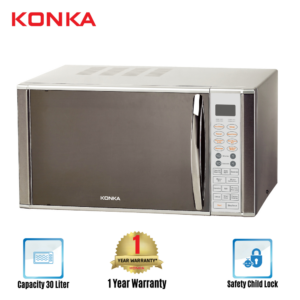 KONKA 30 LITER MICROWAVE OVEN-KD90N30ASLR111-T4 WITH CON. & GRILL