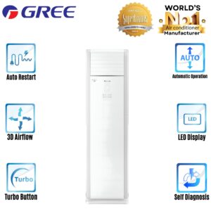 Gree 2 Ton Floor Standing Air Conditioner-GFH-24XTS410 H&C